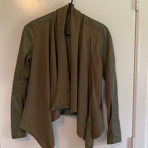 Army Green Moto Jacket